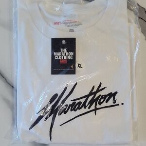The Marathon Clothing White Tee